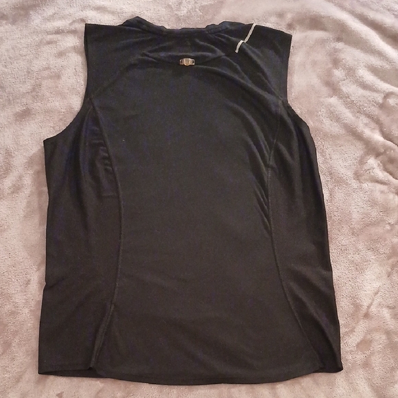 Women's Nike Black Sleeveless Muscle Tee - Picture 4 of 8